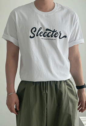 SLECCTER 반팔 티셔츠